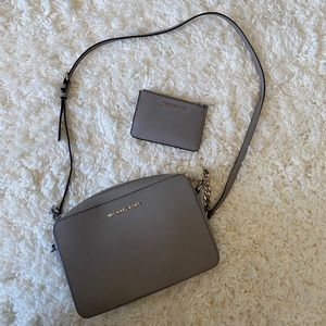 Michael Kors Purse and Zipper Pouch